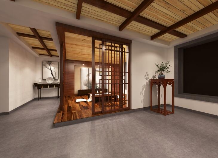 詩(shī)韻二胡無錫辦公室裝修設(shè)計(jì)